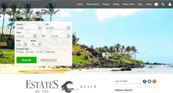 Desktop Screenshot of estatesbythebeach.com